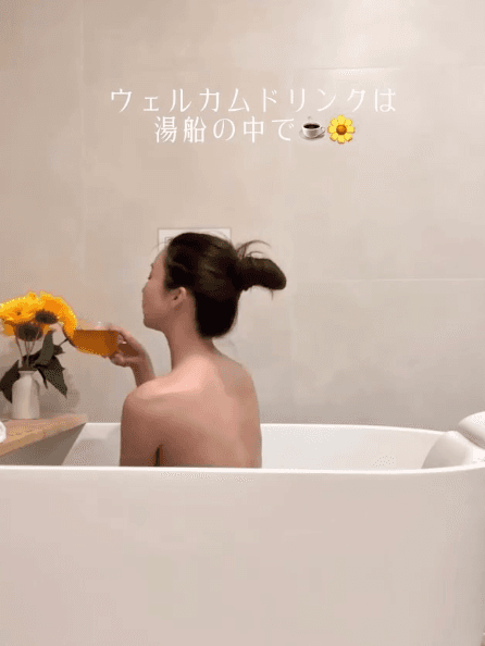 余韵 一人搓澡