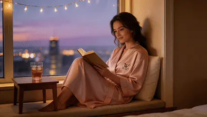 Satin Robe